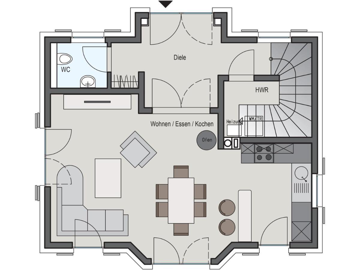 Ferienhaus Seeschwalbe 33 Fuhlendorf  Ngoại thất bức ảnh